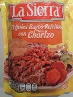 Mängden socker i Frijoles Bayos Refritos con Chorizo