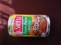 Mängden socker i Frijoles Bayos Refritos