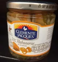 Mängden socker i Habaneros en escabeche