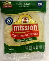Mängden socker i Tortillas