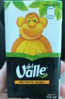 Mängden socker i Nectar de mangue