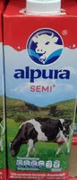 Mängden socker i Alpura semi