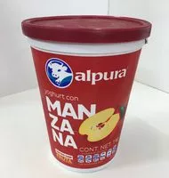 Mängden socker i Yoghurt con Manzana
