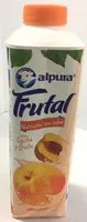 Mängden socker i Frutal con leche y fruta sabor durazno