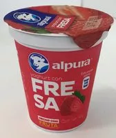 Mängden socker i Alpura Yoghurt con Fresa