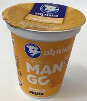 Mängden socker i Alpura Yoghurt con Mango