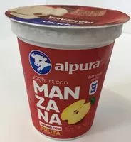 Mängden socker i Alpura Yoghurt con Manzana