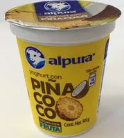 Mängden socker i Alpura Yoghurt con Piña-Coco