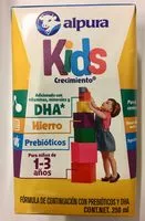 Mängden socker i Alpura Kids crecimiento
