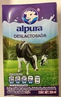 Mängden socker i Alpura deslactosada