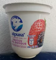 Mängden socker i Yogurth con frutos del bosque