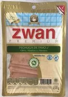Mängden socker i Pechuga de pavo al Olivo, Albahaca y Romero Zwan