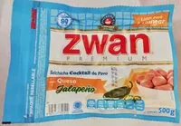 Mängden socker i Zwan premium Salchicha Cocktail de pavo sabor queso jalapeño