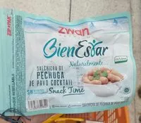 Mängden socker i Salsicha de pechuga de pavo cocktail