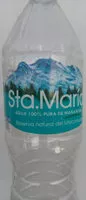 Mängden socker i Sta. María- agua 100% pura de manantial