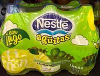 Mängden socker i Nestle Agüitas sabor Limón 6 piezas