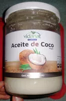 Mängden socker i aceite de coco
