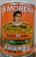 Mängden socker i Fajas verdes - de chiles jalapeños en escabeche