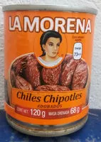 Mängden socker i Chiles Chipotles adobados