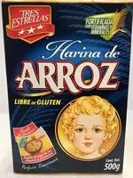 Mängden socker i Harina de arroz