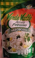 Mängden socker i Arroz Poblano Verde Valle