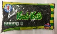 Mängden socker i Frijol Negro Verde Valle