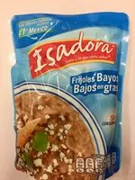 Mängden socker i Frijoles bayos bajos en grasa