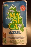 Mängden socker i Harina de maíz azul nixtamalizado