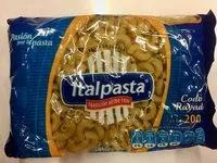 Mängden socker i Italpasta Codo Rayada