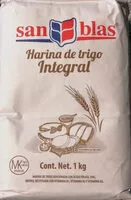 Mängden socker i Harina de trigo integral