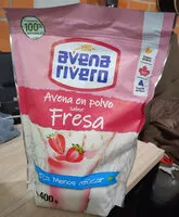 Mängden socker i avena en polvo sabor fresa