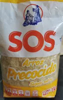 Mängden socker i Arroz Precocido SOS. Súper Extra