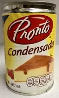 Mängden socker i Pronto condensada