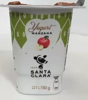 Mängden socker i Santa Clara, Yoghurt Manzana