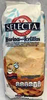 Mängden socker i Harina para tortillas