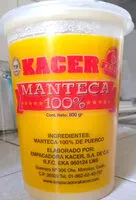 Mängden socker i MANTECA 100%