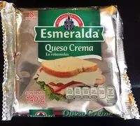 Mängden socker i Queso Crema en rebanadas Esmeralda