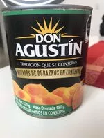 Mängden socker i Mitades de durazno en conserva