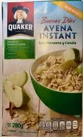 Mängden socker i Buenos Días Avena Instant con Manzana y Canela