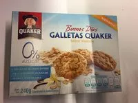 Mängden socker i GALLETAS QUAKER VAINILLA