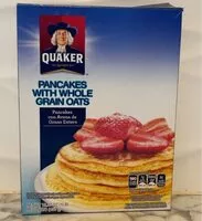 Mängden socker i Pancakes with whole grains oats