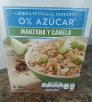 Mängden socker i 0% azúcar manzana y canela