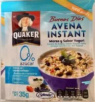 Mängden socker i AVENA INSTANT MORAS Y YOGURT