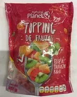 Mängden socker i TOPPING DE FRUTAS