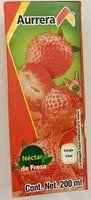 Mängden socker i Aurrera Nectar de Fresa