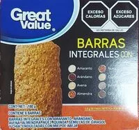 Mängden socker i Barras integrales