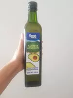 Mängden socker i Aceite de aguacate