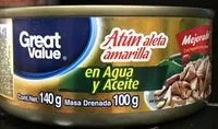 Mängden socker i ATUN ALETA AMARILLA AGUA Y ACEITE