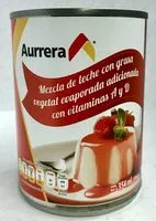 Mängden socker i Aurrera Leche evaporada