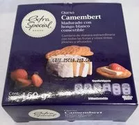 Mängden socker i Queso Camembert madurado con hongo blanco comestible